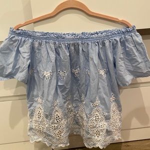 off the shoulder top